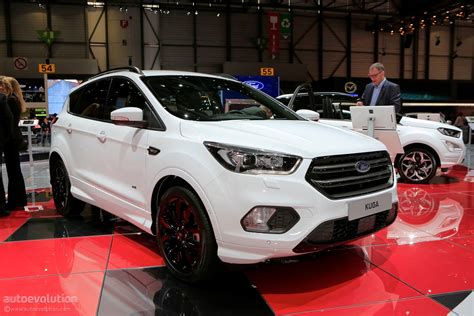 2018 Ford Kuga Shows Off In Geneva In ST Line Specification Autoevolution