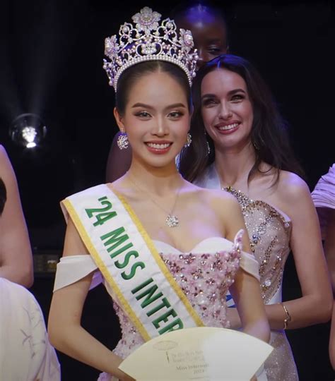 Hoa hậu Huỳnh Thị Thanh Thủy đăng quang Miss International 2024