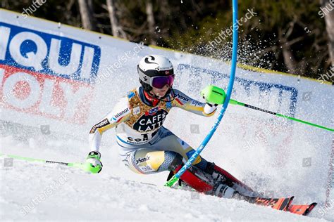 Kristin Lysdahl Nor Competing Telepass Fis Editorial Stock Photo