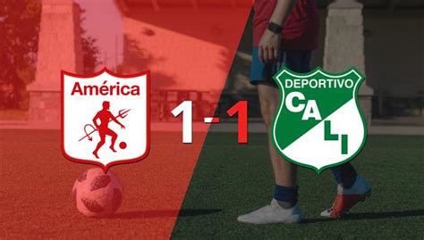 América De Cali Y Deportivo Cali Se Reparten Los Puntos Y Empatan 1 1