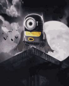 Minion Batman GIF - Minion Batman - Discover & Share GIFs