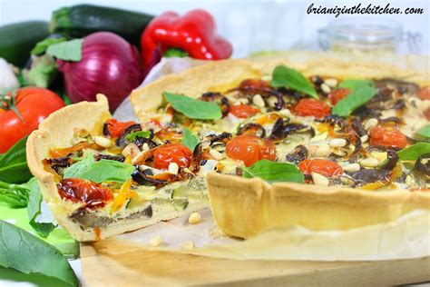 Tarte Aux L Gumes D Et Grill S Brian Iz In The Kitchen