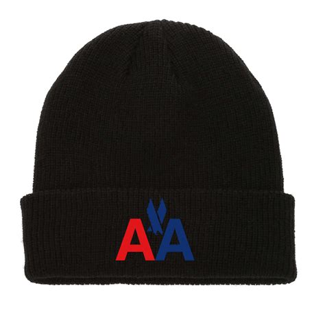 1968 Old AA Logo Knit Acrylic Beanies – Airline Employee Shop