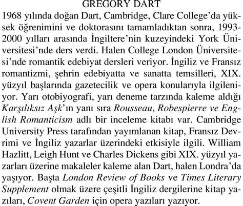 GREGORY DART 1968 Y L Nda Do An Dart Cambridge Clare College Da