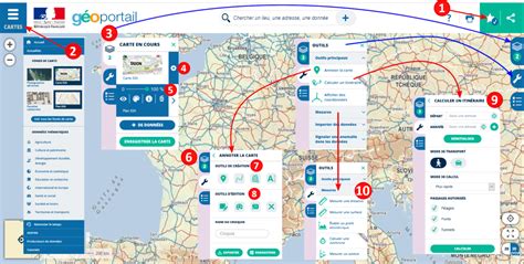 Th Me Localisation Cartographie Et Mobilit Pr Sentation De G Oportail