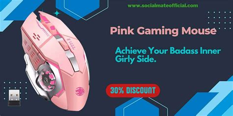 A Girl With Pink Gaming Mouse: Achieve Your Inner Girly Side ...