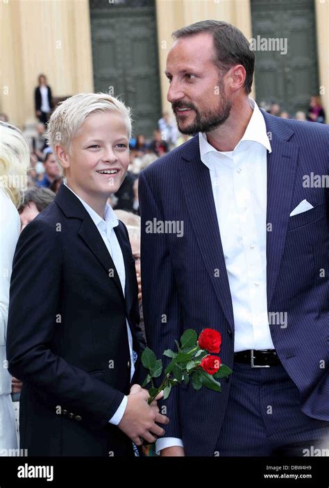 Crownprince Haakon And Marius Katwijk Th Wedding Anniversary Of