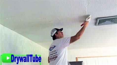 Skim Coat Over A Painted Popcorn Ceiling Skim Coating Tips And Tricks