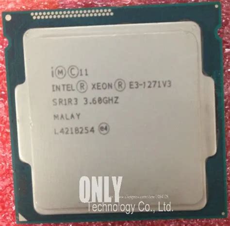 Original Intel Xeon E V Cpu Ghz M Lga Quad Core Desktop