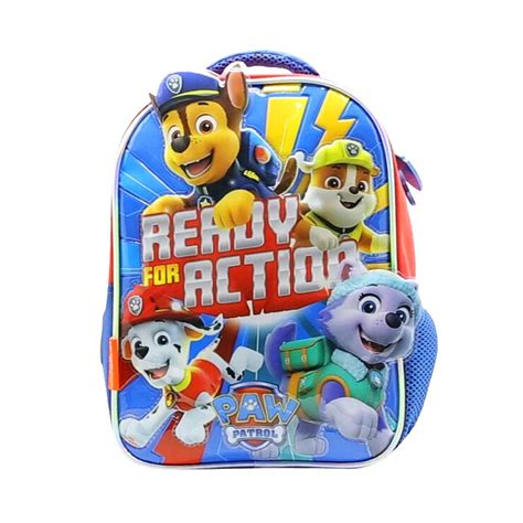 Mochila Espalda Paw Patrol 12 Pulgadas Cresko