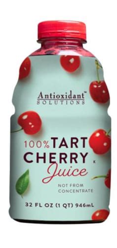 Antioxidant Solutions Tart Cherry Juice Fl Oz Fred Meyer