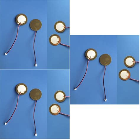 Pcs Mm Piezo Disc Diaphragm Elements Thicken Buzzer Copper Sheet