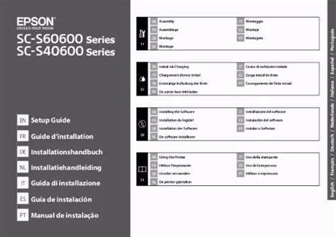 Notice EPSON SURECOLOR SC S40610 Trouver une solution à un problème