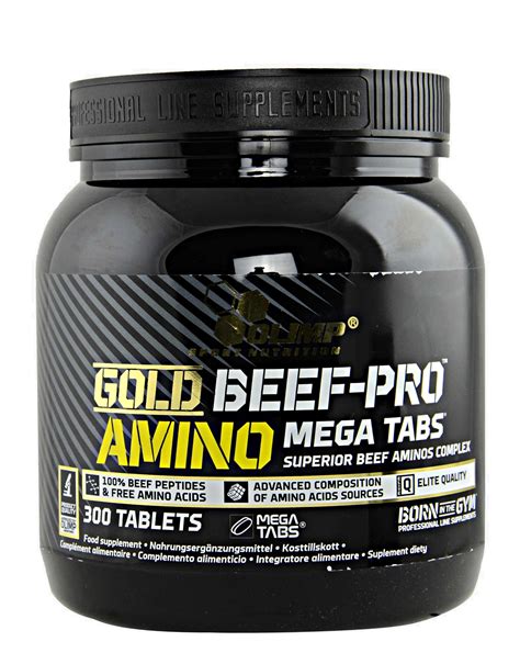 Gold Beef Pro Amino Mega Tabs Di Olimp Compresse