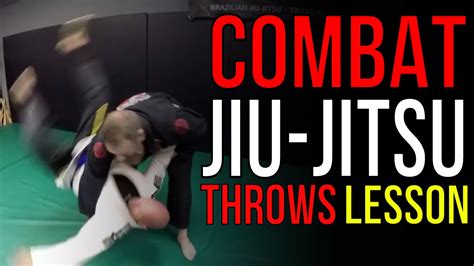 Combat Jiu Jitsu Throws To Armlock TRITAC Jitsu Flow Lesson YouTube