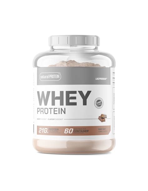 Whey Proteína Lacprodan 1800g Natural Protein Aumentar Masa Muscular