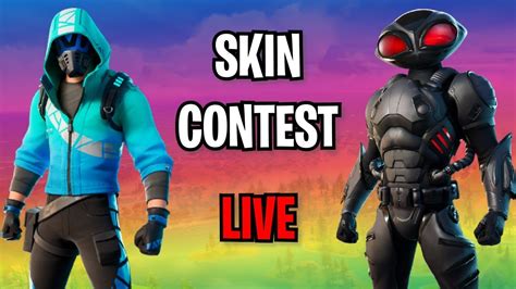 SKIN CONTEST ABOZOCKEN Jeder Kann Mitmachen Fortnite LIVE YouTube