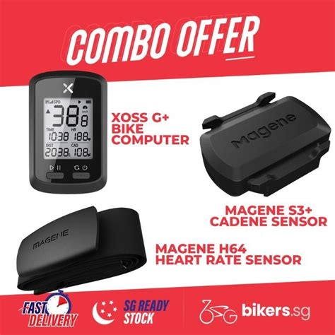 Bundle Deal Xoss G G Plus Gps Bike Computer Magene S Speed