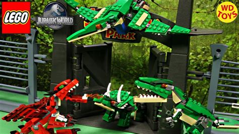 New Lego Creator Mighty Dinosaurs Pterodactyl Vs Indominus Rex Jurassic