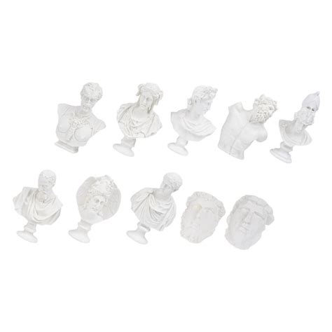 Buy Abaodam 10pcs Gypsum Art Sculpture Greek Goddess Statue Lilith