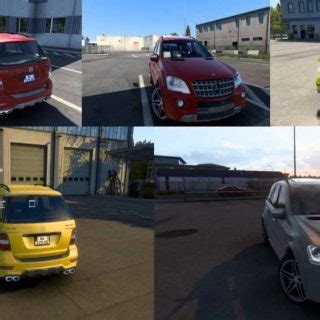 Mercedes Benz ML63 AMG 2009 1 46 ETS2 ETS2 ATS Mod