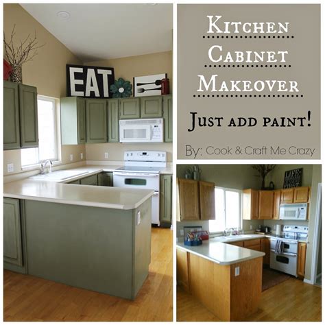 Cook and Craft Me Crazy: Kitchen Cabinet Makeover