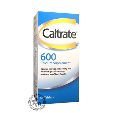 Caltrate 600 Mg Tablets Medicina Pharmacy Medicina Online Pharmacy