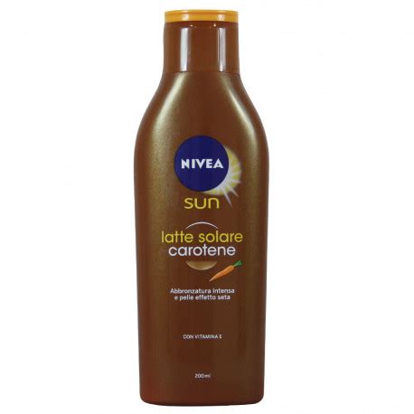 Nivea Sun Leche Solar Ml Bronzeado Intenso Con Zanahoria