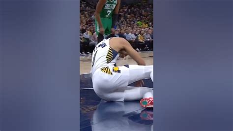 Tyrese Haliburton Got Slipped And Split His Legs 🦵 Got Worst Injury