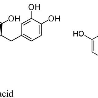 The Structure Of Rosmarinic Acid And Luteolin From Perilla P