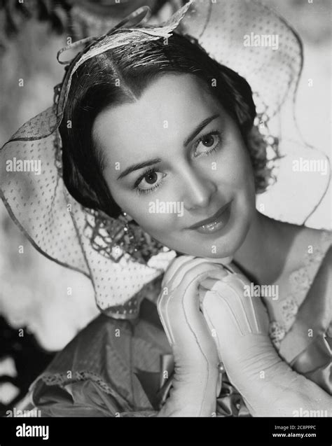 Olivia De Havilland Gone With The Wind Mgm Stock Photo Alamy