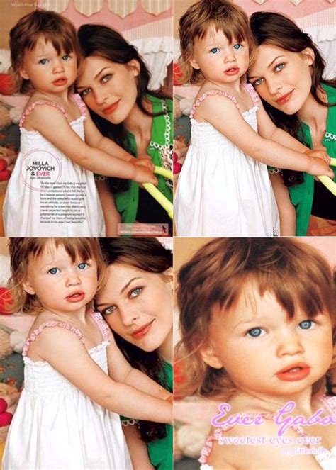 Milla Jovovich And Her Daughter Flower Girl Dresses Girls Dresses Milla Jovovich Daughter