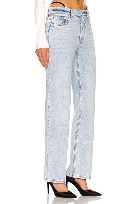 Alexander Wang Bikini Strap Low Rise Straight In Pebble Bleach FWRD