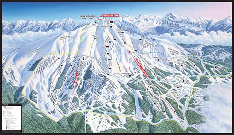 Big Sky Piste Maps and Ski Maps