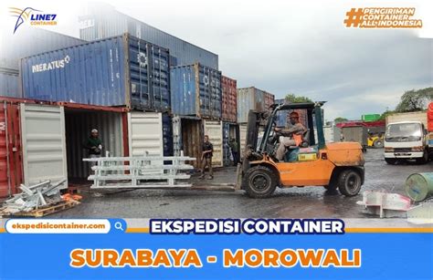 Ekspedisi Container Surabaya Morowali Line7 Container