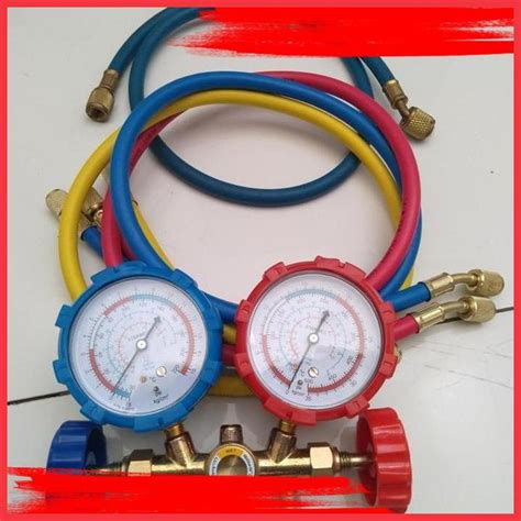 Jual KDT MANIFOLD GAUGE ANALISER R410 R32 R22 R 134A Shopee