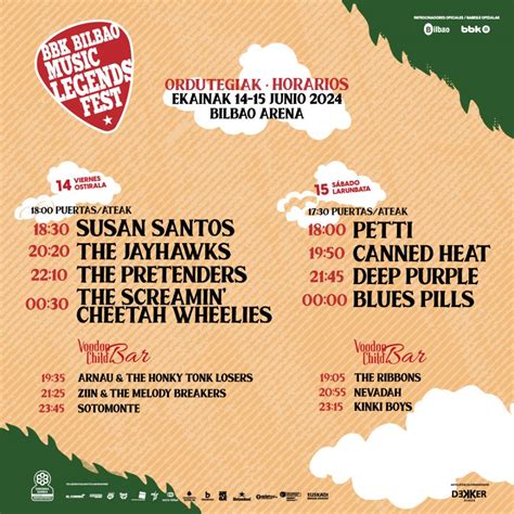 Festivales 2024 BBK Bilbao Music Legends Fest