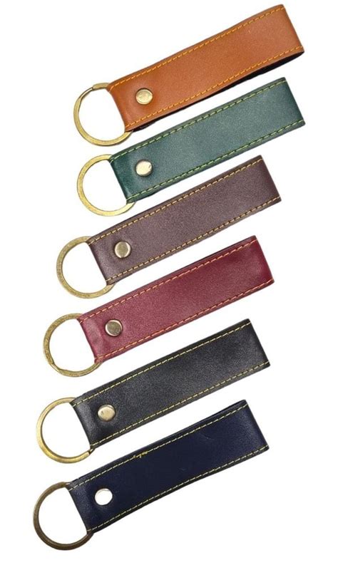 Customized Name Keychain At Rs Piece Leather Key Rings In New