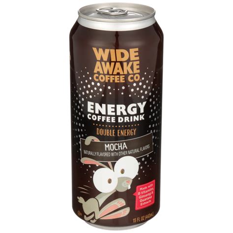 Energy Coffee Drink, Double Energy, Mocha - SmartLabel™