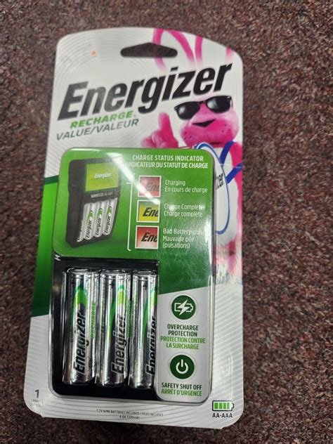 Energizer Aaa Rechargeable Batteries With Charger EBay