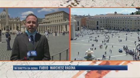 Il Papa Torna Ad Affacciarsi A San Pietro Con I Suoi Fedeli TG4 Video