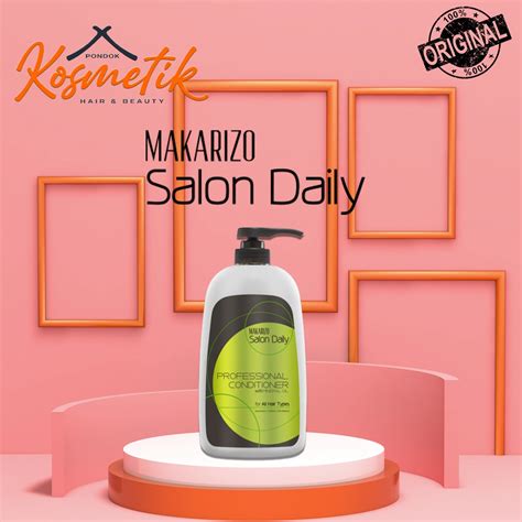 Jual Makarizo Salon Daily Professional Conditioner 950Ml Shopee Indonesia