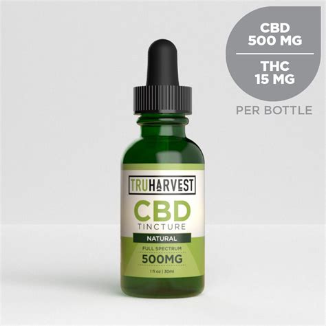 Full Spectrum Cbd Tincture Truharvest Farms