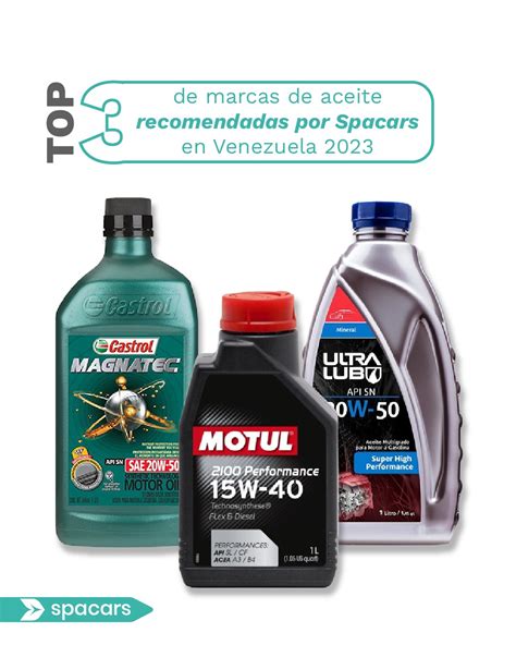 Top 3 Mejores Marcas De Aceite Para Carros En Caracas 2024