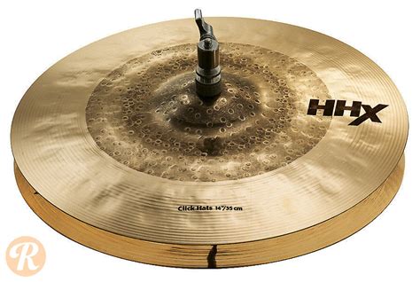 Sabian 14 HHX Click Hi Hat Cymbal Bottom Reverb Australia