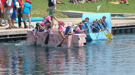 Competitors To Test Cardboard Boats On Ohio River At 27th Cardboard