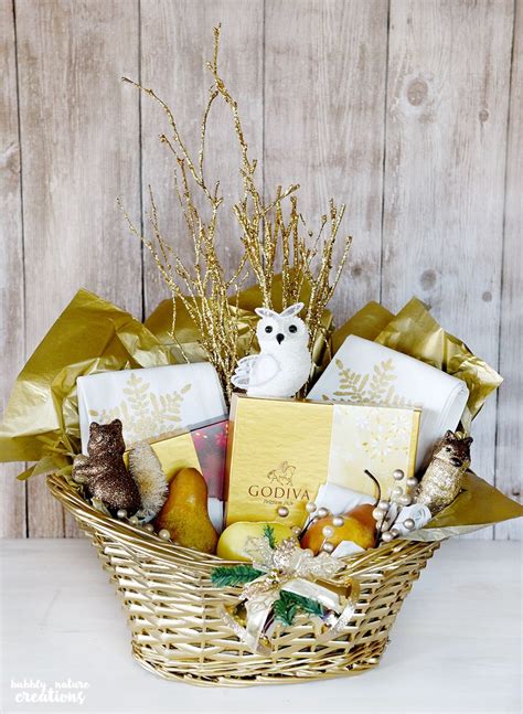 Gold Gift Basket {Gift Giving Ideas} - Sprinkle Some Fun