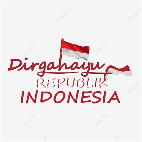 17 Agustus Vector Design Images, Gambar Logo Resmi Dan Ucapan Bendera ...