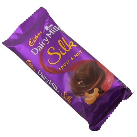 Cadbury Dairy Milk Silk Fruit & Nut Chocolate Bar 55 g - JioMart