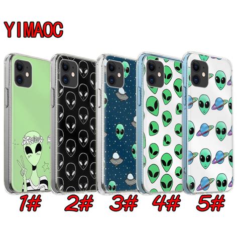 For Iphone 6 6s 7 8 Plus X Xs Xr 11 Pro Max Tpu Soft Case 4n Alien